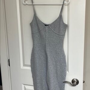 Gray Jumpsuit